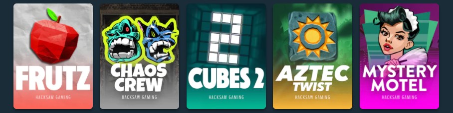 Hacksaw Satın Almalı Slot Oyunları